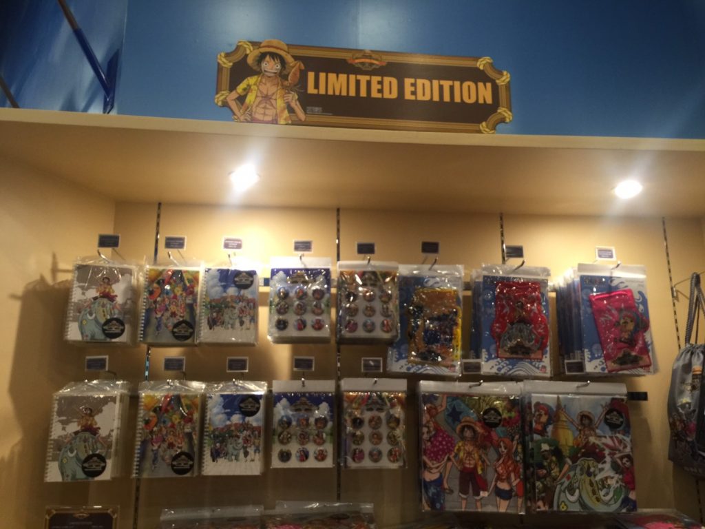 ONE PIECE Mugiwara store bangkok店内の様子