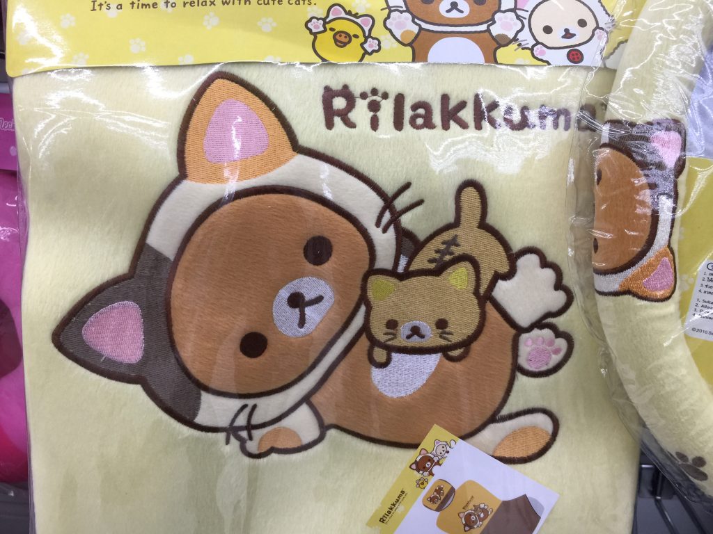 タイ人,親日,好き,日本,キャラクターグッズ,キャラクター,アニメ,ゆるキャラ,まとめ,ハローキティ,,キティちゃん,ドラえもん,リラックマ,Rilakkuma,くまモン,ポケモン,ピカチュウ,ワンピース,ONE PIECE