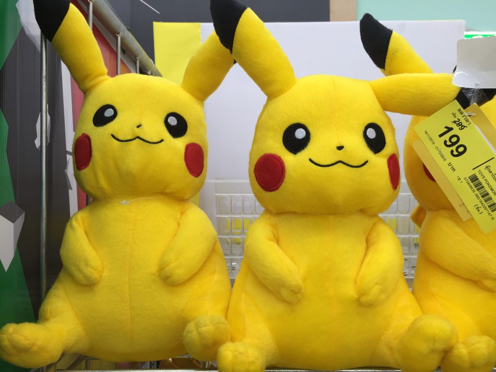 タイ人,親日,好き,日本,キャラクターグッズ,キャラクター,アニメ,ゆるキャラ,まとめ,ハローキティ,,キティちゃん,ドラえもん,リラックマ,Rilakkuma,くまモン,ポケモン,ピカチュウ,ワンピース,ONE PIECE