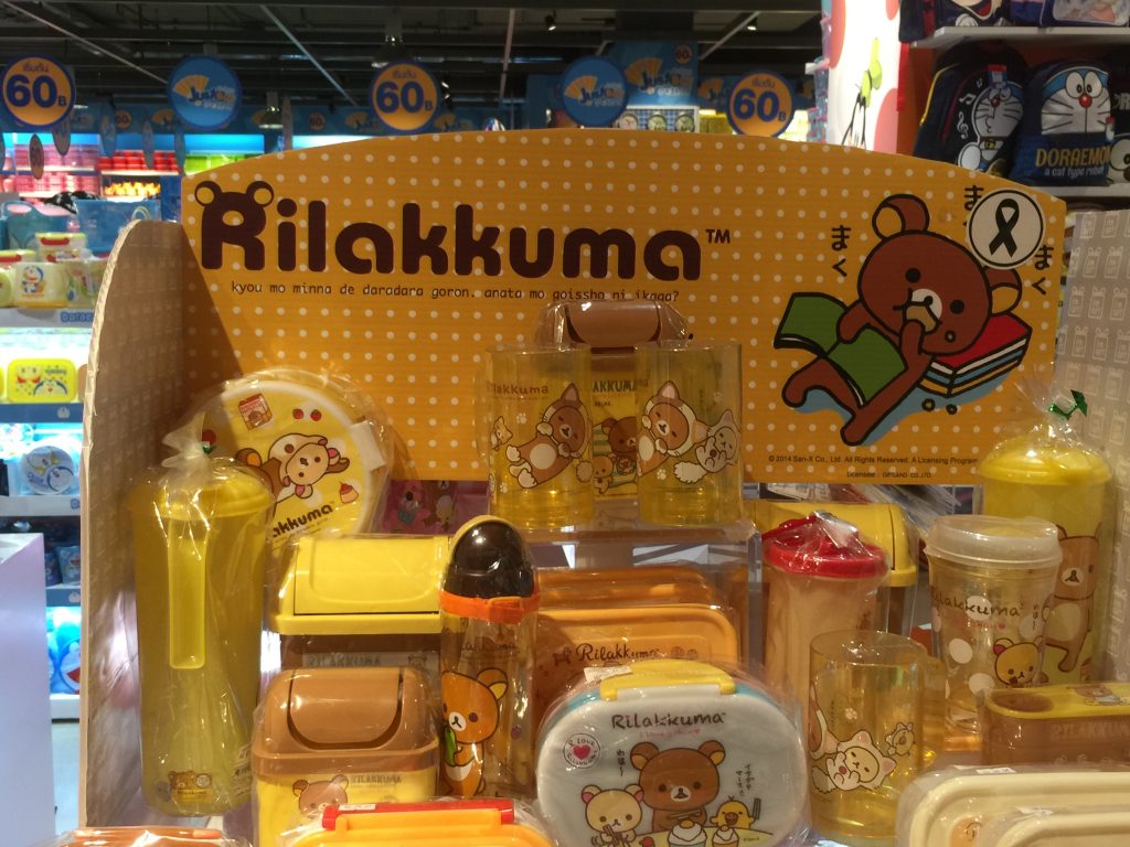 タイ人,親日,好き,日本,キャラクターグッズ,キャラクター,アニメ,ゆるキャラ,まとめ,ハローキティ,,キティちゃん,ドラえもん,リラックマ,Rilakkuma,くまモン,ポケモン,ピカチュウ,ワンピース,ONE PIECE