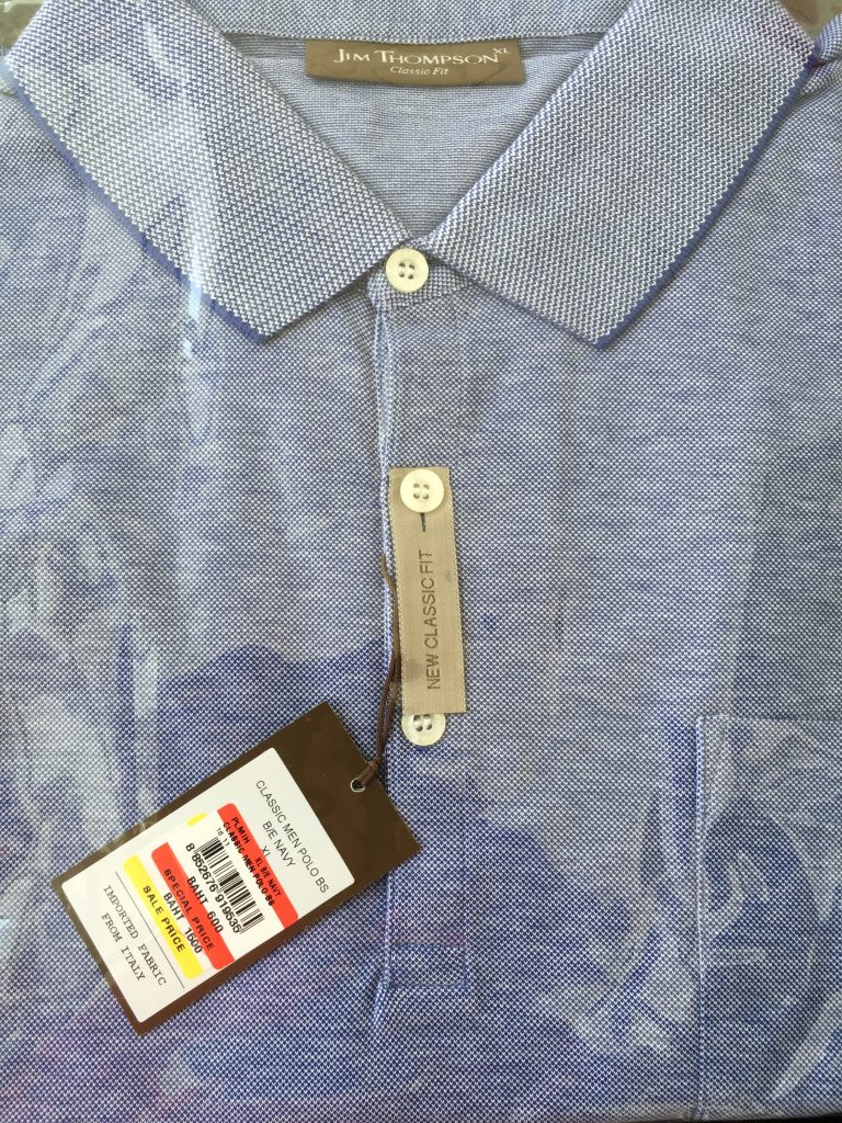ジムトンプソンの大バーゲン!BITECのJIM THOMPSON SALE　購入した物