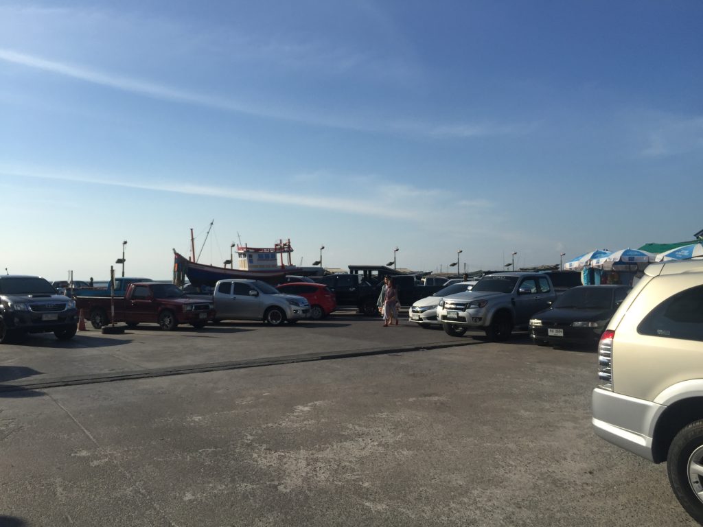 タイ,旅行,穴場,観光,水上マーケット,アンシラ,チョンブリ,シラチャ,海,市場,ローカル