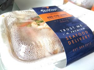 シーフードエクスプレス,Seafood Express,The Seafood Express Delivery,タイ,バンコク,出前,デリバリー,宅配,シーフード,タイ料理,プーパッポンカリー,エビ,カニ,貝,カオパッド,焼き飯,おいしい,おすすめ,facebbok,Line,インターネット,オンライン