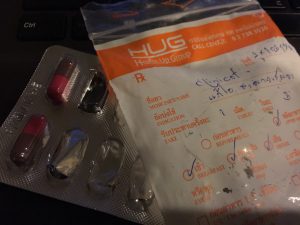 タイ,旅行,バンコク,薬局,薬,薬剤師,2017年,紹介,風邪薬,筋肉痛,痛み止め