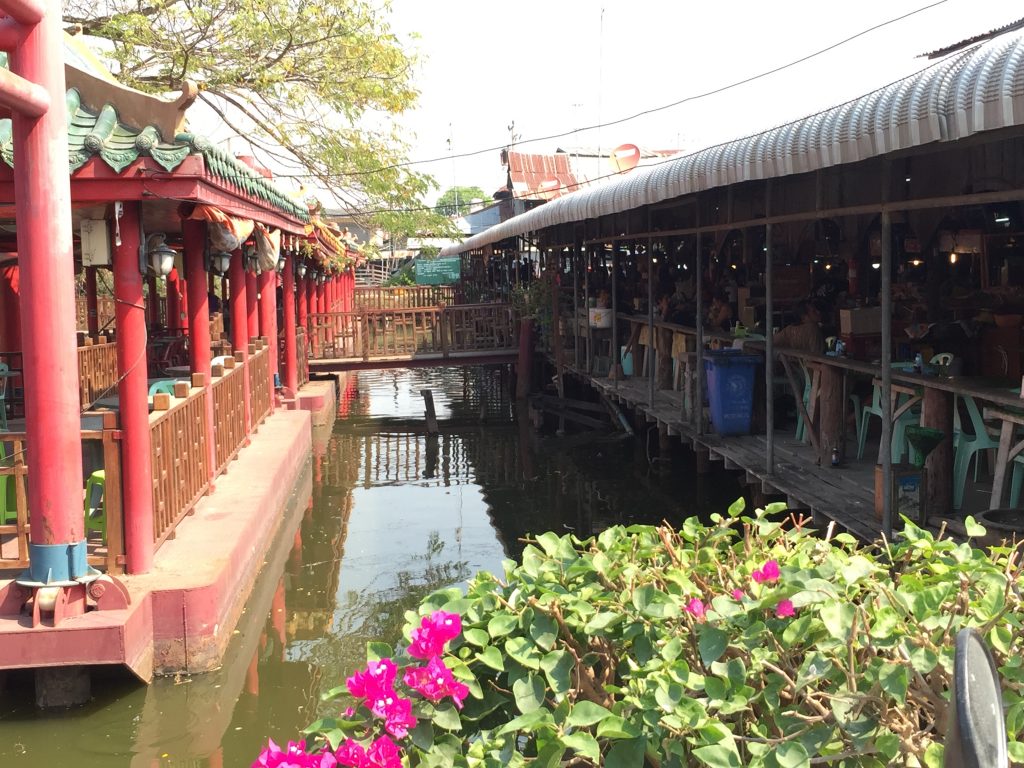 タイ,バンコク,旅行,観光,市場,マーケット,100年市場,タラートクローンスワンロイピー,クローン市場,Khlong Suan Roi Pi old market,ตลาดคลองสวน 100 ปี