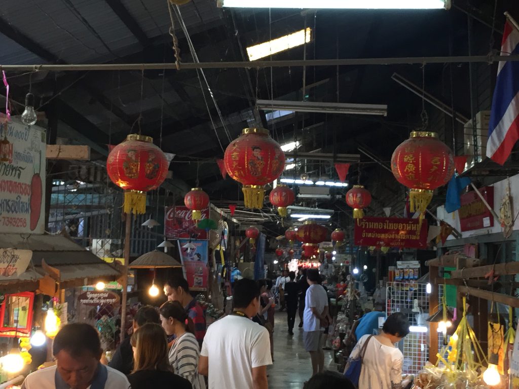 タイ,バンコク,旅行,観光,市場,マーケット,100年市場,タラートクローンスワンロイピー,クローン市場,Khlong Suan Roi Pi old market,ตลาดคลองสวน 100 ปี