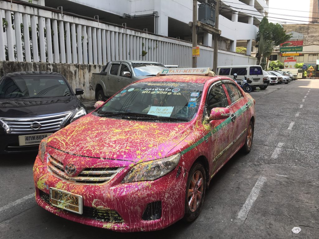 タイ,旅行,バンコク,ソンクラーン,シーロム,正月,水かけ祭り,無礼講,お祭り,ソンクラン,Songkran,2017年