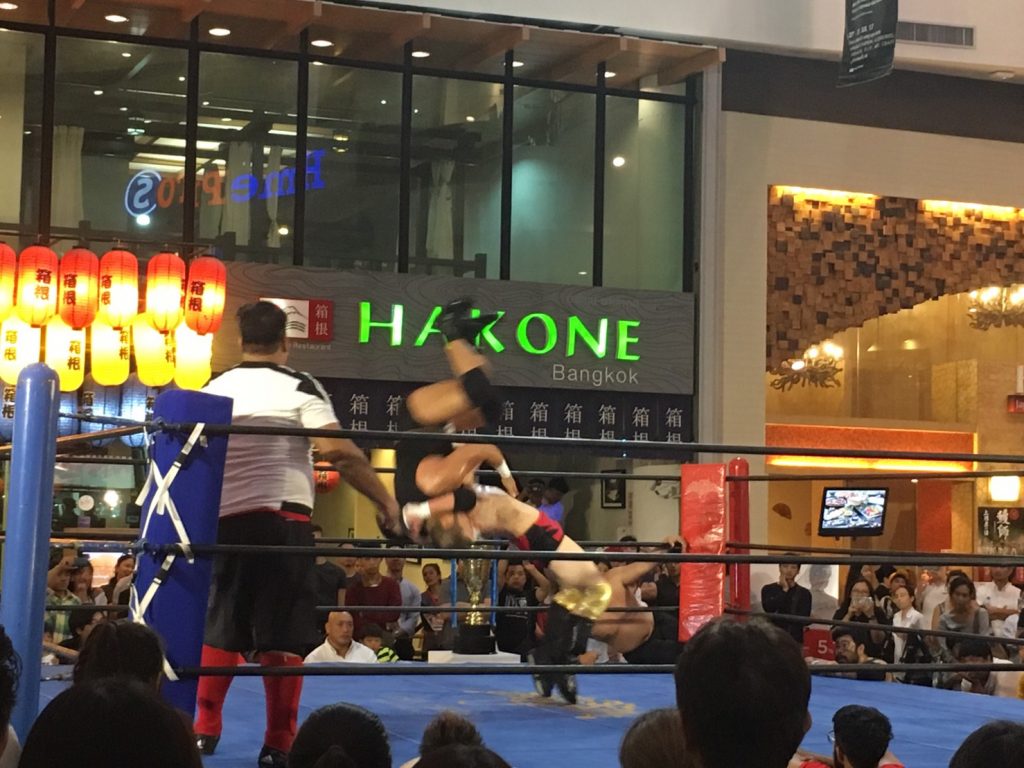 タイ,バンコク,プロレス,サワディカップ,SWASDEE CUPAsia Pro-Wrestling Summit, SWASDEE CUP,観戦