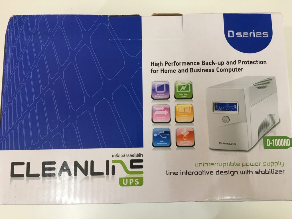 タイ,バンコク,海外,生活,停電,UPS,無停電電源装置,使い方,故障,雷