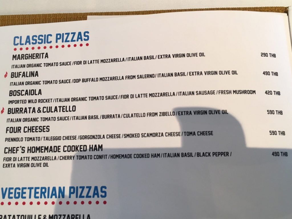 ピザ マッシリア,Pizza Massilia Sukhumvit,マッシリア,Massilia,スクンビットソイ49,トンロー駅,プロンポン駅,ピザ,イタリア料理