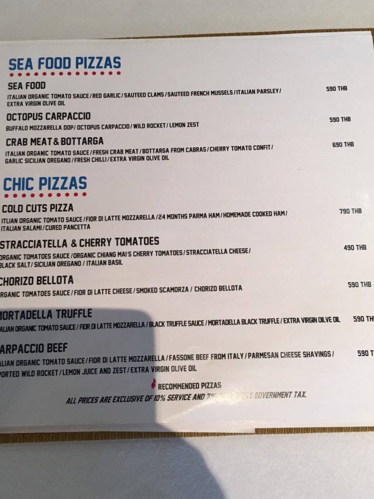 ピザ マッシリア,Pizza Massilia Sukhumvit,マッシリア,Massilia,スクンビットソイ49,トンロー駅,プロンポン駅,ピザ,イタリア料理