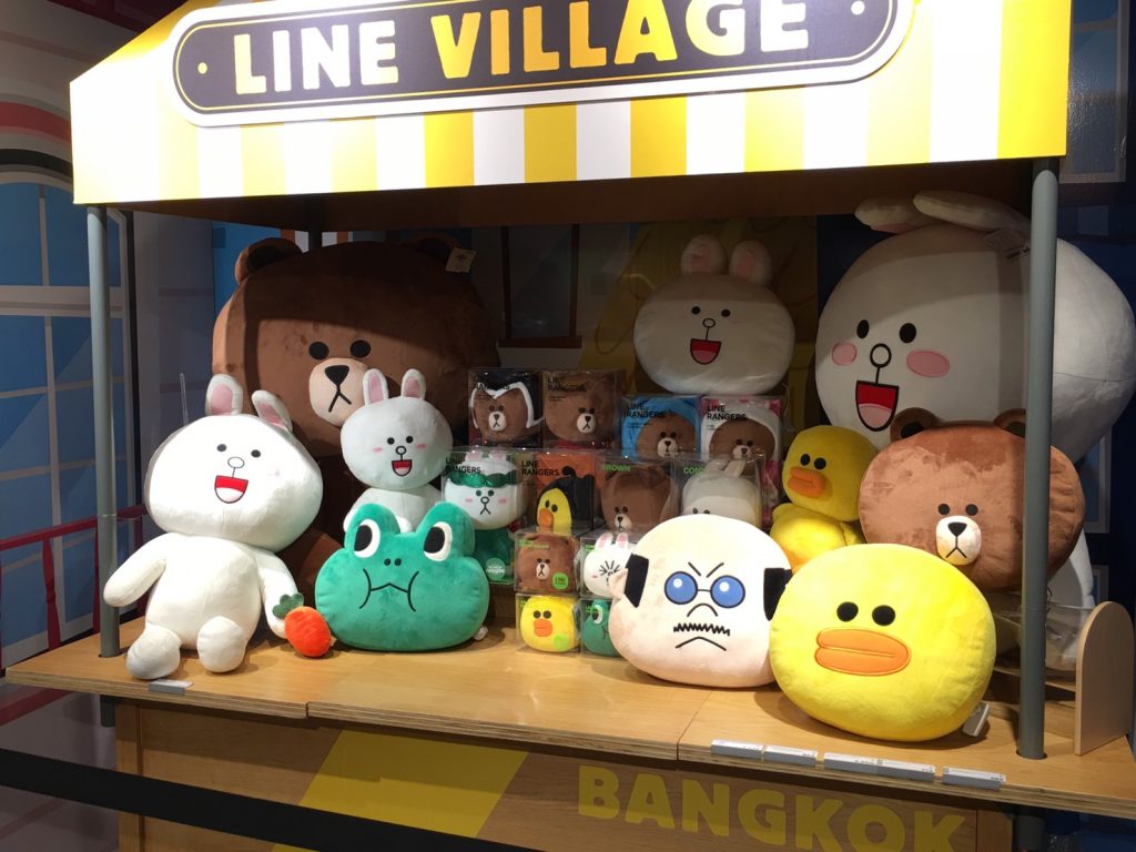LINE Village Store,タイ,バンコク,ライン,LINE,公式,オフィシャルストア,ショップ,お土産,旅行,場所,住所,行き方
