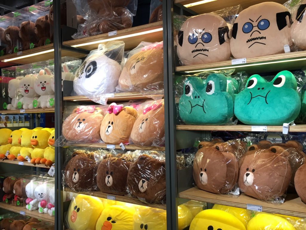LINE Village Store,タイ,バンコク,ライン,LINE,公式,オフィシャルストア,ショップ,お土産,旅行,場所,住所,行き方