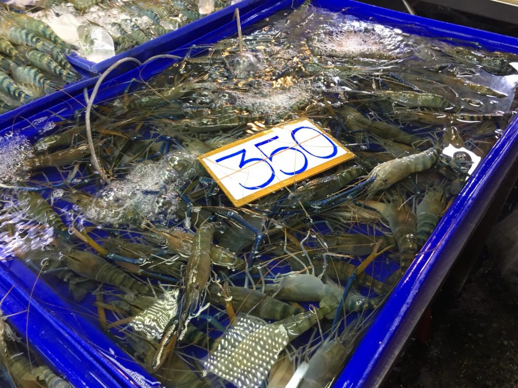 Naklua Fish Market,ランプ―マーケット,ナクルアマーケット,ローカル市場,タイ,パタヤ,魚,魚介類,マーケット,
