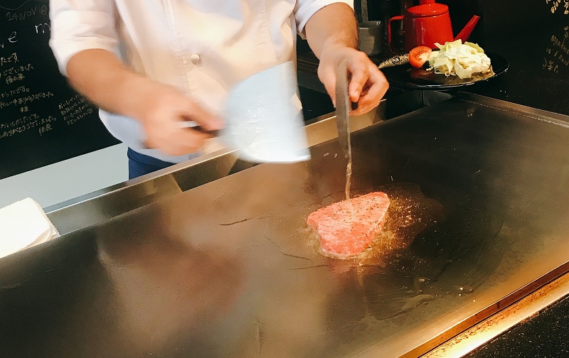 ステーキ,鉄板焼き,バンコク,サンダービーフ