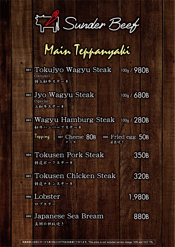 バンコク,エカマイ,サンダービーフ,ステーキ,ステーキハウス,