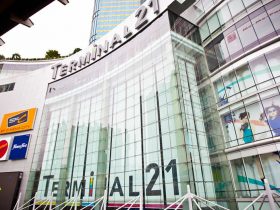 ターミナル21,アソーク,タイ,バンコク,ショッピングモール,行き方,タクシー,BTS,地図,タイ語,住所