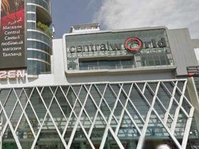 セントラルワールド,CentralWorld,ห้างสรรพสินค้าเซ็นทรั,チットロム,サイアム,タイ,バンコク,伊勢丹,スカイウォーク,行き方,タクシー,BTS,地図,タイ語,住所