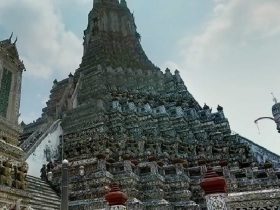 ワット・アルンラーチャワラーラーム,ワット・アルン,暁の寺,Wat Arun,Temple of Dawn,タイ,バンコク,観光,観光スポット,寺院,お寺,宗教,施設,ニューイヤー,カウントダウン,花火,三島由紀夫