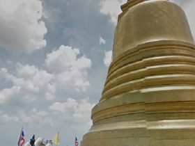 プーカオトーン,黄金の山,วัดสระเกศ,วัด ภูเขาทอง,Wat Phukaothong,Wat Srakesa,ワットサケット,ワットサケート,ワット,タイ,バンコク,観光,観光スポット,寺院,お寺,宗教,施設,