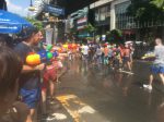 タイ,旅行,バンコク,ソンクラーン,シーロム,正月,水かけ祭り,無礼講,お祭り,ソンクラン,Songkran,2017年
