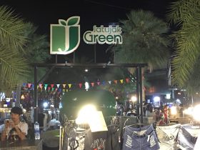 JJ Green,JJグリーン,タイ,バンコク,観光,スポット,市場,ナイトマーケット,モーチット駅,チャトゥチャックパーク駅,BTS,MRT,行き方,説明,地図
