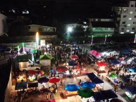タイ,バンコク,ナイトマーケット,プラカノン,行き方,地図,Suk71Plaza,สุข71พลาซ่า